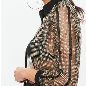 Embellished Track Jacket